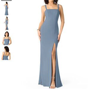 Dusty Blue AZAZIE GIANETTA Dress